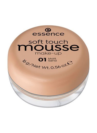 essence Soft Touch Mousse Face Make-Up 01 Matt Sand