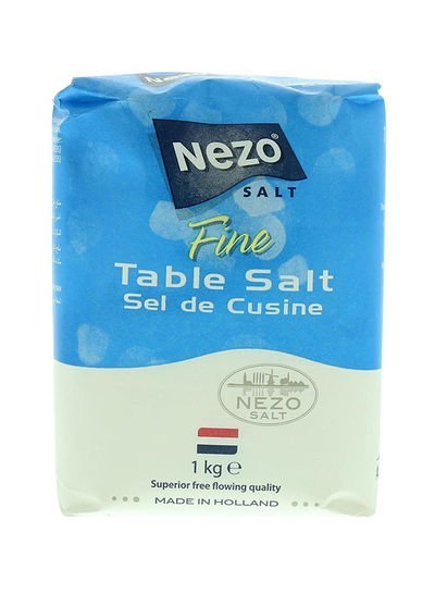 Nezo Fine Salt Packet Blue 1kg