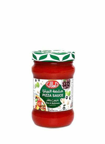 Al Alali Pizza Sauce With Mushrooms And Olives 640g