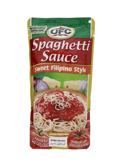 Ufc Spaghetti Sauce Sweet Filipino Style 250g
