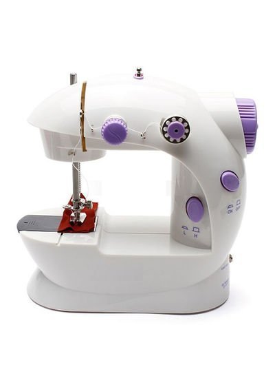 Generic Multifunctional Mini Sewing Machine With Two Speed Control White White