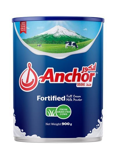 Anchor Full Cream Milk Powder Tin 900g