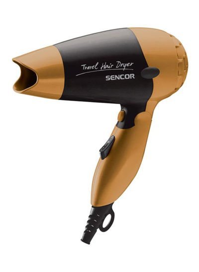 Sencor Travel Hair Dryer Gold/Black