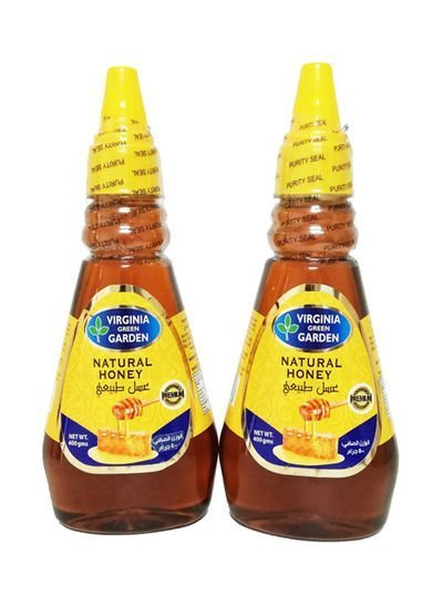VIRGINIA GREEN GARDENS Natural Honey 2x400g