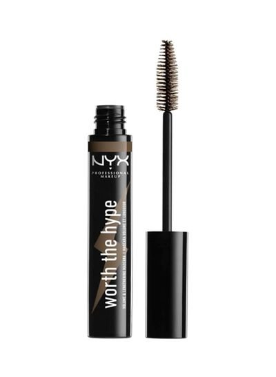 NYX Professional Makeup Worth The Hype Volumizing And Lengthening Mascara Brownish Black