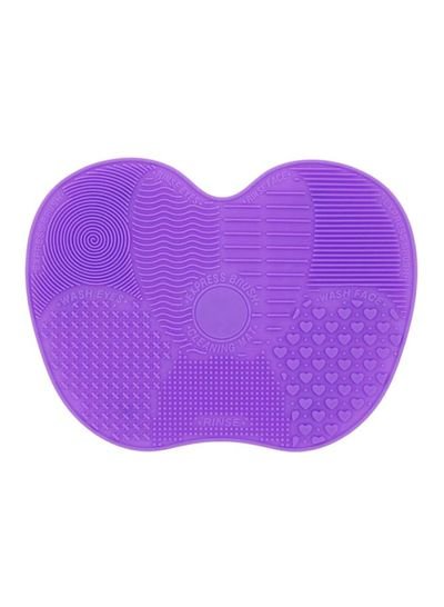 CYTHERIA Makeup Brush Cleaner Pad Purple