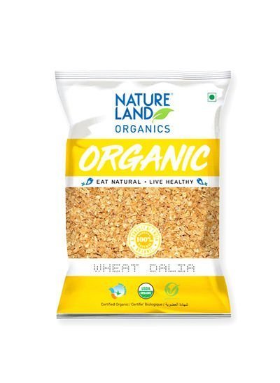 NATURELAND Organics Organic Wheat Dalia 500g