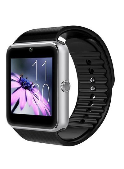 Generic Professional Bluetooth Smart Watch Men GT08 With Touch Screen Battery For IOS Silver