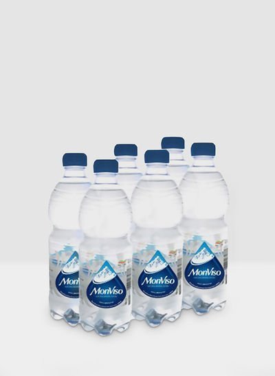 MONVISO Natural Bottled Drinking Water 500ml Pack of 6