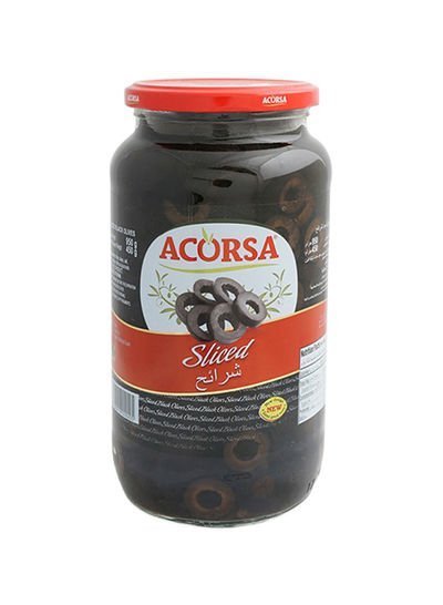 ACORSA Sliced Black Olives 950g