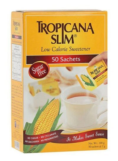 Tropicana Slim 50-Piece Low Calorie Sweetener Set 100g