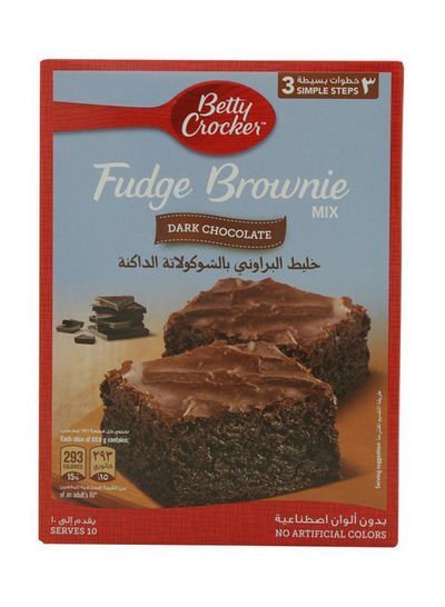 Betty Crocker Fudge Brownie Mix Dark Chocolate 360g