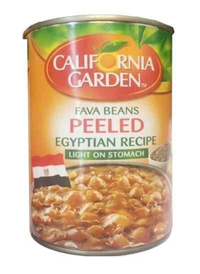 California Garden Egyptian Recipe Peeled Fava Beans 450g
