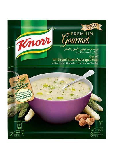 Knorr Packet Soup White And Green Asparagus 40g