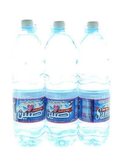 Sannine Natural Mineral Water 9L Pack of 6