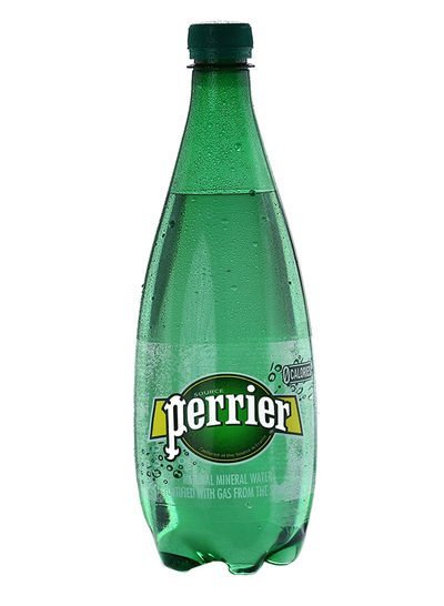 Perrier Natural Sparkling Mineral Water Pet 1L