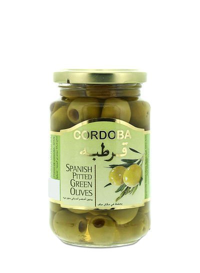 Cordoba Spanish Pitted Green Olives 340g