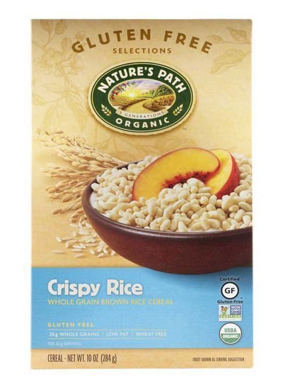 Nature’s path Crispy Rice Wholegrain Brown Rice Cereal 284g