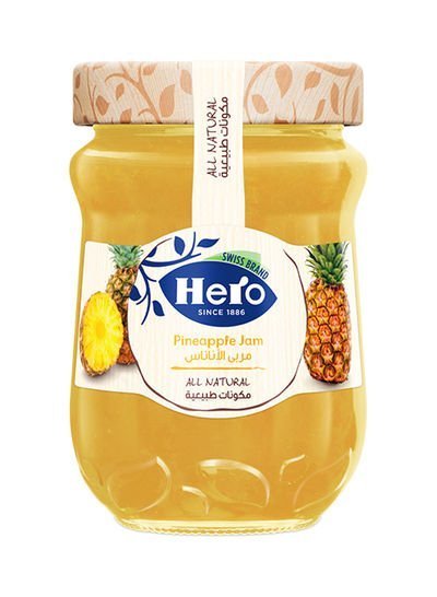 Hero Pineapple Flavor Jam 350g