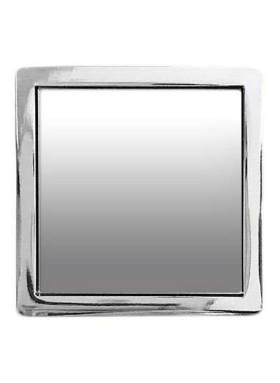 iDecoz Square Phone Back Cover Mirror Silver/Clear