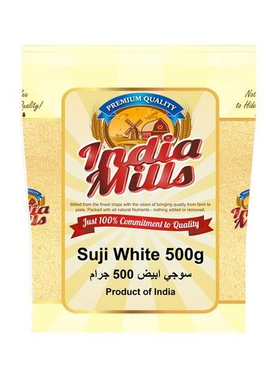 INDIA MILLS Suji/Semolina White 500g