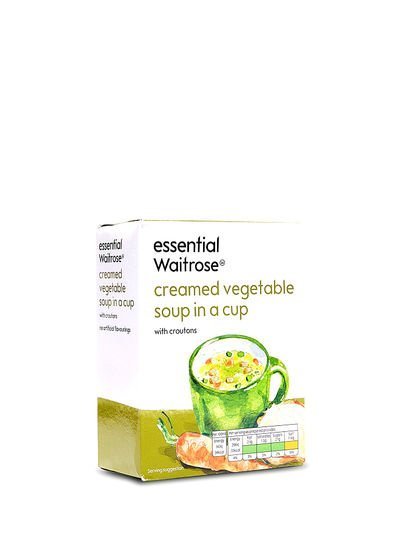 WAITROSE Creamed Vegetable Cup Soup 72g
