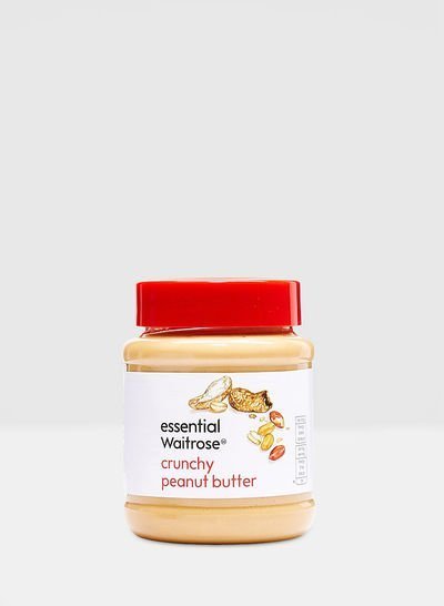 WAITROSE Crunchy Peanut Butter 340g