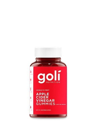 Goli Organic Apple Cider Vinegar Gummies 286g