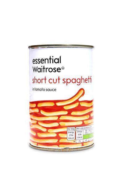 WAITROSE Short Cut Spaghetti Tomato Sauce 410g  Single