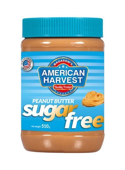 American Harvest Sugar Free Peanut Butter 510g