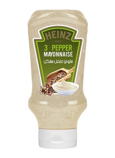Heinz 3 Pepper Mayonnaise 400ml