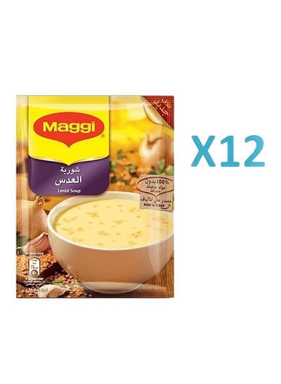 Maggi Lentil Soup 84g Pack of 12