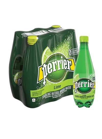 Perrier Carbonated Natural Water 500ml Pack of 6