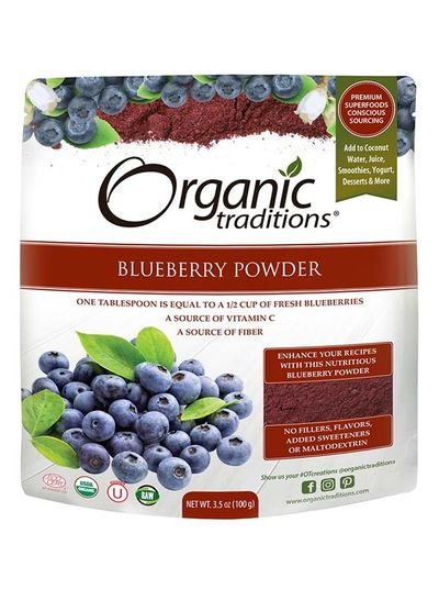 Organic Traditions Organic Blueberry Powder 100g