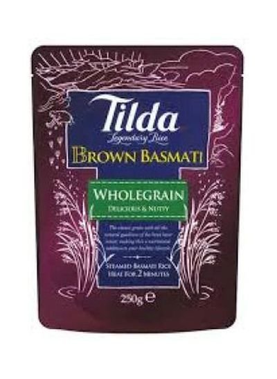 Tilda Brown Basmati Wholegrain Rice 250g