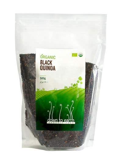 DOWN TO EARTH Organic Black Quinoa 500g