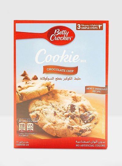 Betty Crocker Chocolate Chip Cookie Mix 496g 24 Serves