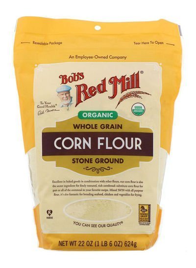 Bobs red mill Organic Corn Flour Whole Grain 22ounce