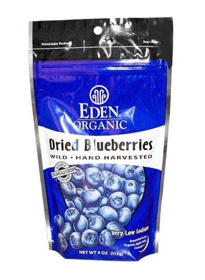 Eden Foods Organic Dried Blueberries 4ounce