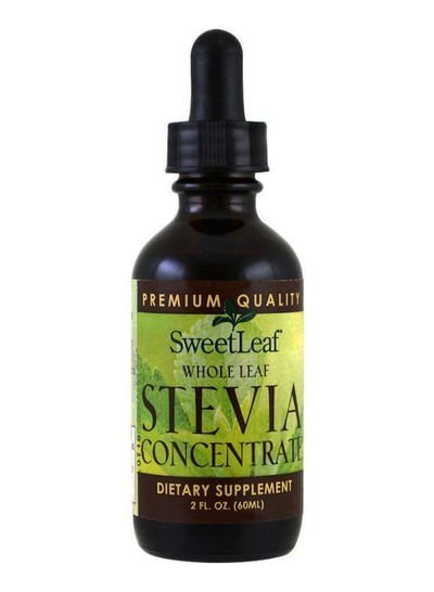 Wisdom natural Sweetleaf Whole Leaf Stevia Concentrate Sweetener 60ml