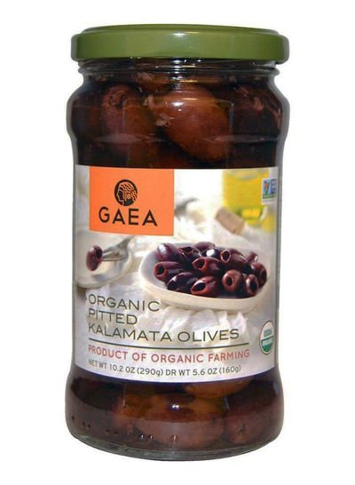 Gaea Organic Pitted Kalamata Olives 290g