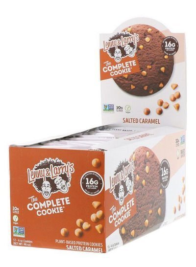 LENNY & LARRY’S The Complete Salted Caramel Cookies 4ounce Pack of 12