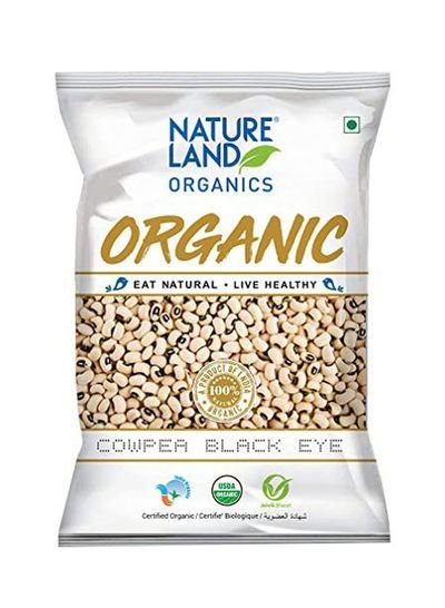 NATURELAND Organics Organic Cowpea Black Eye 500g