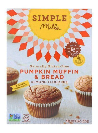 Simple Mills Pumpkin Muffin And Bread Almond Flour Mix 9ounce