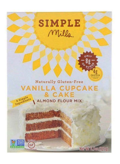 Simple Mills Vanilla Cupcake And Cake Almond Flour Mix 11.5ounce