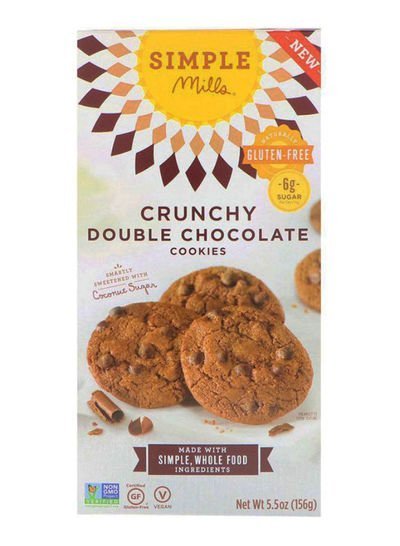 Simple Mills Crunchy Double Chocolate Cookies 5.5ounce