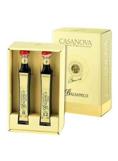 Casanova Serie 8 And 12 Balsamic Condiment Grapes 80ml Pack of 2