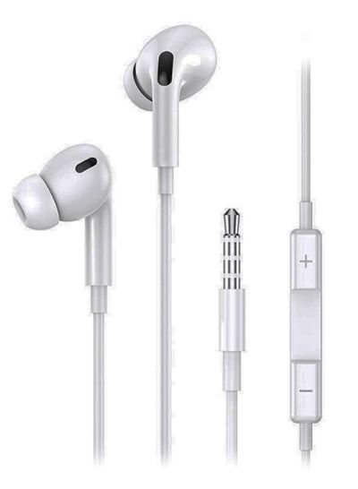 Usams In-Ear Stereo Headphone White/Black/Silver