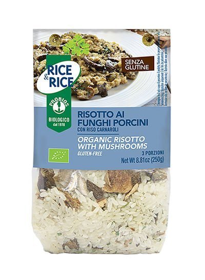 Probios Organic Risotto With Mushrooms 250g