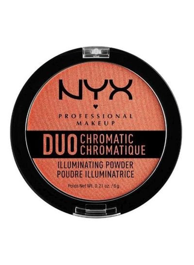 NYX Professional Makeup Duo Chromatic Illuminating Face Pressed Powder 05 Synthetica